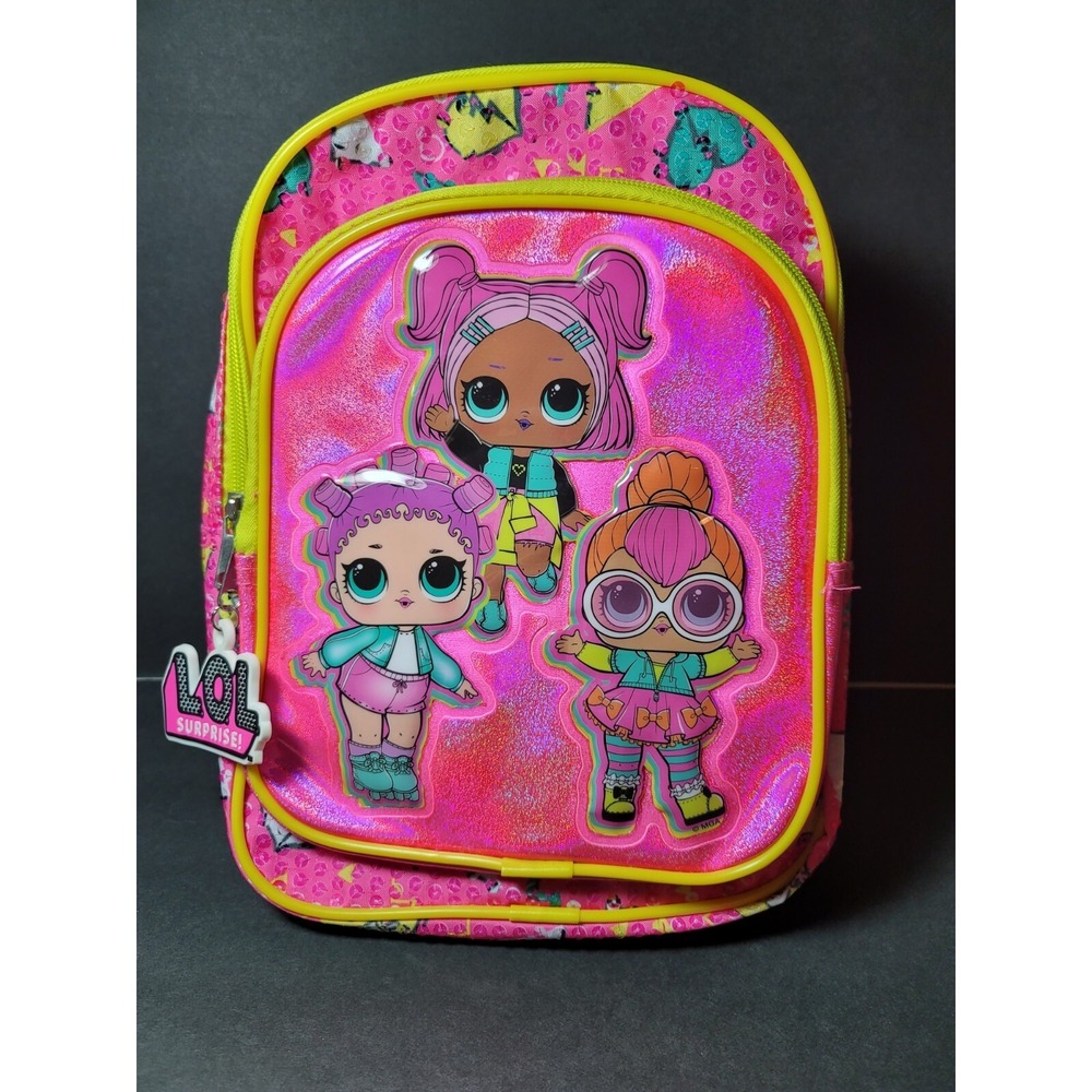 LOL Mini Backpack , Kids, Sequin,  Pink, Glitter, 1st Day Of School, Fun, Bright